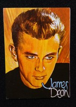 JAMES DEAN ✱ VTG Rare Sticker Beautiful American Actor ~ Brazil Collection 1972 - £35.95 GBP