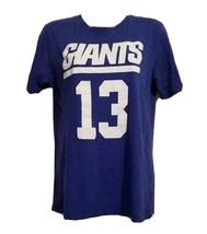 New York Giants Odell Beckham Jr #13 Girls Large Blue 14 16 TShirt - £11.65 GBP
