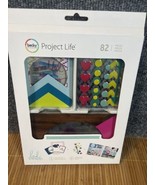 Becky Higgins Project Life - 82 Pieces - Heidi Swapp-Bright Overlays - £7.64 GBP