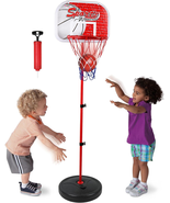 Basketball Hoop for Kids Toy Set | Adjustable Height Stand 2-4 Ft | Indo... - $466.07 MXN