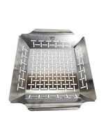Weber Style Stainless Steel BBQ Vegetable Grilling Basket 12&quot; Square, Ne... - $466.24 MXN