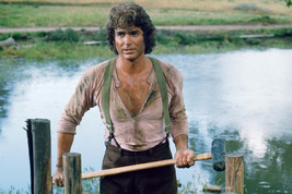 Michael Landon in Little House on the Prairie holding hammer 1975 Riches... - £18.79 GBP