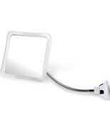 MIRRORVANA Flexible Fogless Shower Mirror for Bathroom Shaving with Heig... - £21.26 GBP