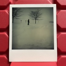 Great Blizzard Of 1978 Ohio 3 3/8 x 4 1/8 Polaroid Photograph C Vintage 1970s - £6.72 GBP