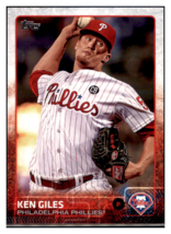 2015 Topps Ken Giles Philadelphia Phillies #561 Baseball
  Card   DBT1A - £1.16 GBP