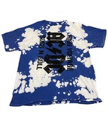 AC/DC High Wire Rock and Roll Blue White Tie Dye Tee Shirt Size Large New - $26.89 CAD