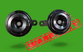 90-92 mercedes 300sl r129 500sl high low pitch tone note horn signal pai... - $64.87