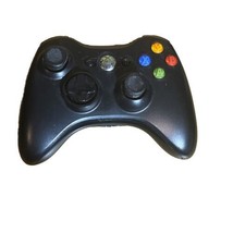 Microsoft Xbox 360 Wireless Controller Black With Battery Back  - $14.49
