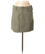 D&amp;G by DOLCE &amp; GABBANA Army Green Casual Cotton Logo Skirt - Size 10 - £159.11 GBP