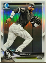 Hot Refractor Luis Robert Rookie 2018 Bowman Chrome #BDC188 White Sox Phenom - £198.07 GBP