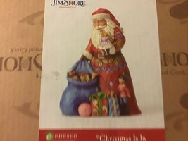 Jim Shore Santa With Toy Bag New - £56.47 GBP