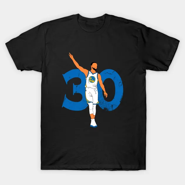 Steph Curry Number 30 T-Shirt - $309.17 MXN