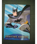 JUSTICE LEAGUE PREMIUM TRADING CARD PROMO 2 OF 7 BATMAN - £0.74 GBP