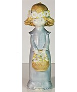 Enesco KINKA 1988 Sweet Little Red Headed Girl W/Basket of Flowers #1174... - $376.14 MXN