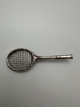 Vintage Beau Sterling Silver Tennis Brooch 7cm BB9 - £23.89 GBP