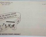 Vtg. 1940s Kaufmann Saddlery Buggies &amp; Wagons Advertising Mailer - £7.79 GBP
