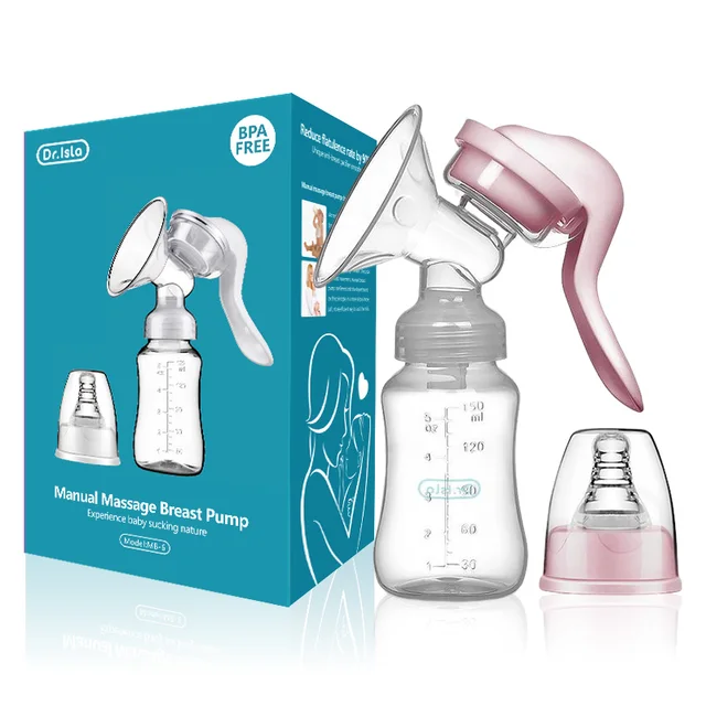 Dr.isla Breast Pump Baby Nipple Manual Suction Milk Pump Feeding Breasts... - $20.59