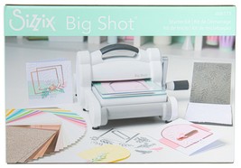 Sizzix Big Shot Starter Kit-White W/Gray 666175 - £136.57 GBP