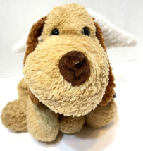 Rare VTG 1999 Princess Soft Toys Plush Beanie Dog with Angel Wings With Tag 9&quot; - £16.91 GBP
