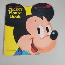 Golden Shape Books Mickey Mouse Book Walt Disney Soft Cover Vintage 1965 - £6.74 GBP