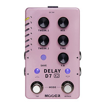 Mooer D7 X2 DELAY Guitar Effector New From Mooer New Release - $138.00