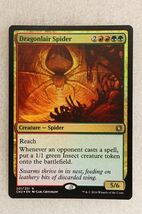 MTG Magic The Gathering Card Dragonlair Spider Foil 201/221 Conspiracy - $5.93