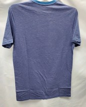 Goodfellow &Co. Standard Fit Small Pocket T-Shirt Blue/Pink Stripes image 3
