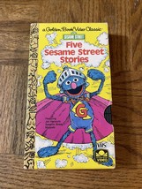 Sesame Street Five Sesame Street Stories VHS - £9.25 GBP