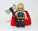 Thor Lightning Love And Thunder Fur Cape Marvel Custom Minifigure From US - £4.71 GBP