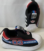 Adidas Originals Superstar 360 Slip-On Sneakers Shoes Toy Race Car Toddl... - £23.18 GBP