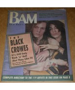 THE BLACK CROWES BAM MAGAZINE VINTAGE 1991 - $41.13 CAD
