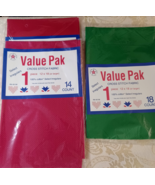 LOT OF 3 Value Pak Cross Stitch Fabric 14 &amp; 18 Count AIDA Fabric 12x18 R... - €5,09 EUR