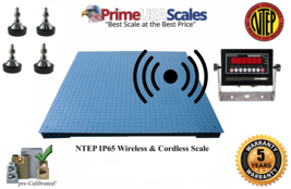 Prime NTEP Wireless 48&quot; x 48&quot; (4&#39; x 4&#39;) Floor scale 10,000 lb x 2 lb - £2,843.78 GBP
