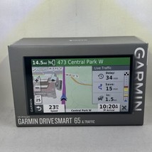 Garmin DriveSmart 65 6.95&quot; GPS System with Real-Time Traffic  010-02038-02 1950 - £169.11 GBP
