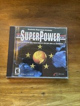 Super Power Video Game PC Simulator Strategy Windows 98 ME/XP - £5.17 GBP