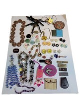 Costume Jewelry Trinket Junk Drawer Collectible Lot - £15.97 GBP