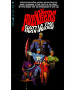 Paperback Cover Poster - THE AVENGERS: BATTLE THE EARTH WRECKER (1967) 1... - £19.65 GBP