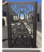 Contemporary  modern metal  gate,Modern Metal Gate , Custom size Art Ped... - $1,199.00