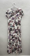 Patrons Of Peace Womens Dress Size Small Maxi Floral Faux Wrap Dress - $23.07