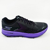 Skechers Go Run Razor Trail Black Purple Womens Size 9 Hyper Burst Shoes - £64.10 GBP