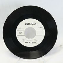 Dennis Day 45 rpm Wurlitzer Organ Promo Away In A Manger Lou Hollingsworth - $18.61