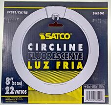 Satco 8 Inch Circline Rapid Start Fluorescent Light Bulb - $17.70