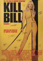 Kill Bill Signed Movie Poster  - $180.00
