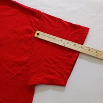 Gildan Heavy Cotton CHESTER BARBEQUE Men's Red Cotton T-Shirt Employee Size 2XL image 12