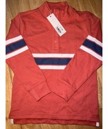 Size 4 NEW Janie and Jack Collared Quarter Button Henley Striped  Polo - $432.98 MXN