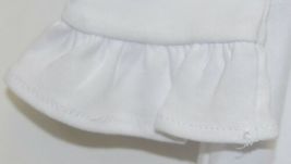 Blanks Boutique White Long Sleeve Empire Waist Ruffle Dress Size 18M image 4