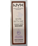 NYX Professional Bare With Me Luminous Tinted Skin Serum ~UNIVERSAL DEEP - $168.69 MXN
