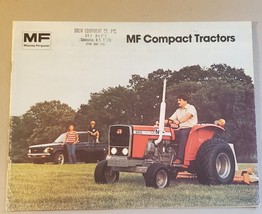 Original Massey Ferguson Compact Tractors Sales Brochure - £14.70 GBP