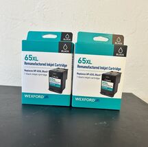 WEXFORD 65 XL Inkjet Cartridge Black - LOT OF 2 New In Box - $19.79