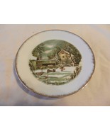 The Farmer&#39;s Home -- Winter Currier &amp; Ives Collector Plate 7&quot; - $40.00